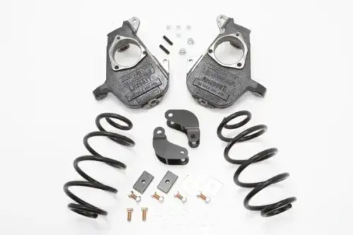 McGaughys Suspension Parts - 30008 | McGaughys 2 Inch Front / 3 Inch Rear Lowering Kit 2007-2013 GM 1500 SUV 2WD/4WD