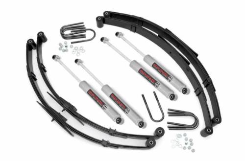 Rough Country - 73530 | 4 Inch Toyota Suspension Lift Kit w/ Premium N3 Shocks