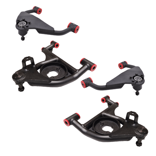 DJM Suspension - CA2599-5 | DJM Suspension 5 Inch Upper and Lower Control Arms (1999-2006 Silverado, Sierra 1500 2WD)