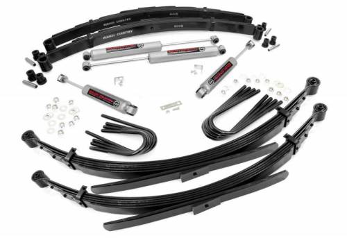 Rough Country - 23530 | 2 Inch GM Suspension Lift Kit w/ Premium N3 Shocks (52 Inch Rear Springs)