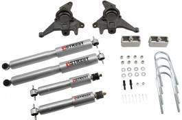 Belltech - 624SP | Belltech 2 Inch Front /  2 Inch Rear Complete Lowering Kit with Street Performance Shocks (1998-2003 Blazer/Jimmy 2WD)