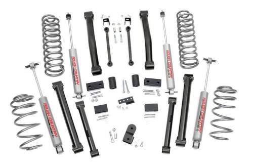 Rough Country - 900.20 | 4 Inch Jeep Suspension Lift Kit w/ Premium N3 Shocks