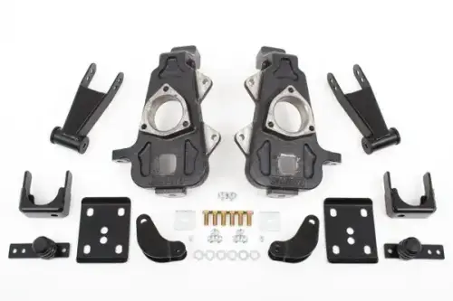 McGaughys Suspension Parts - 44014 | McGaughys 2 Inch Front / 4 Inch Rear Lowering Kit 2006-2008 Dodge Ram 1500 2WD All Cabs
