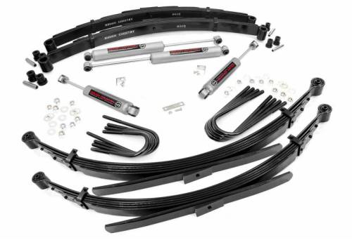 Rough Country - 265-88-9230 | 2 Inch GM Suspension Lift Kit w/ Premium N3 Shocks (56 Inch Rear Springs)