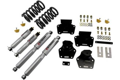 Belltech - 802SP | Complete 2/4 Lowering Kit with Street Performance Shocks
