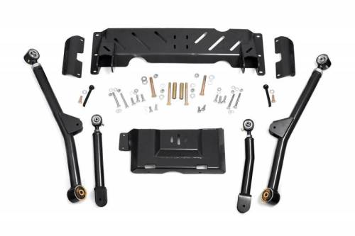 Rough Country - 68900U | 4-6in Jeep Long Arm Upgrade Kit (84-01 XJ Cherokee - NP231)