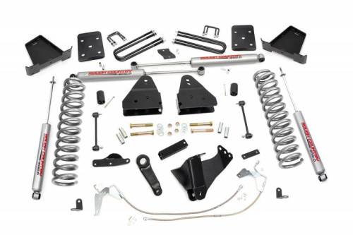 Rough Country - 478.20 | 4.5 Inch Ford Suspension Lift Kit w/ Premium N3 Shocks
