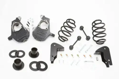 McGaughys Suspension Parts - 30013 | McGaughys 3 to 4 Inch Front / 5 Inch Rear Lowering Kit 2007-2013 GM 1500 SUV 2WD