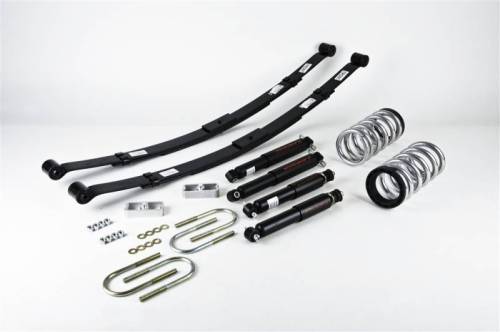 Belltech - 569ND | Belltech 2 or 3 Inch Front / 4 Inch Rear Complete Lowering Kit with Nitro Drop Shocks (1998-2003 Blazer/Jimmy 2WD | 6 Cyl)