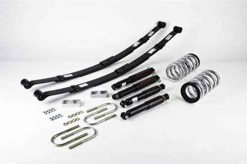 Belltech - 569ND |ÊBelltech 2 or 3 Inch Front / 4 Inch Rear Complete Lowering Kit with Nitro Drop Shocks (1998-2003 Blazer/Jimmy 2WD | 6 Cyl)