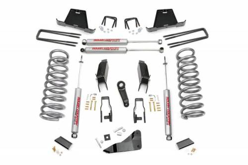 Rough Country - 349.23 | 5 Inch Dodge Suspension Lift Kit w/ Premium N3 Shocks (Gas Engine)