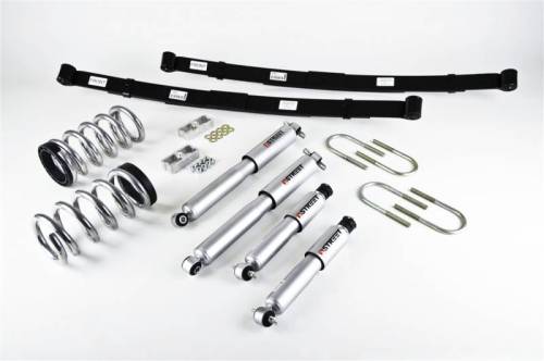 Belltech - 569SP |ÊBelltech 2 or 3 Inch Front / 4 Inch Rear Complete Lowering Kit with Street Performance Shocks (1998-2003 Blazer/Jimmy 2WD | 6 Cyl)