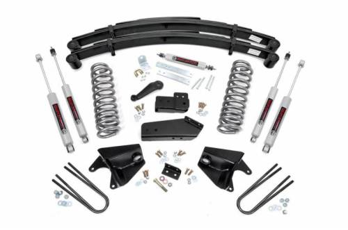 Rough Country - 520B30 | 4 Inch Ford Suspension Lift Kit w/ Premium N3 Shocks