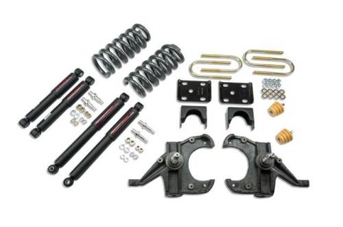 Belltech - 953ND | Belltech Complete 4 Inch Front 6 Inch Rear Lowering Kit with Nitro Drop Shocks (1973-1987 Blazer, Jimmy C10 | 1973-1991 Suburban C10)