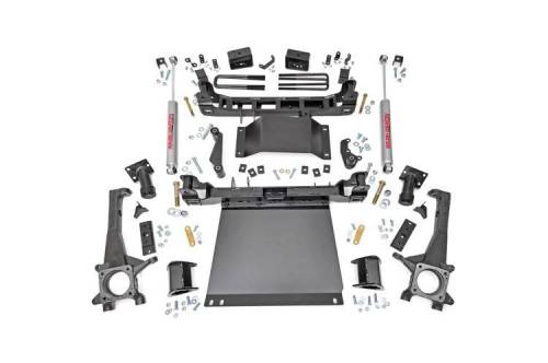 Rough Country - 746.20 | 4 Inch Toyota Suspension Lift Kit w/ Premium N3 Shocks