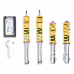 KW Suspension - 10280004 | KW V1 Coilover Kit (VW Golf III / Jetta III (1HXO); all incl. Cabrio (-02); 2WD; all engines)