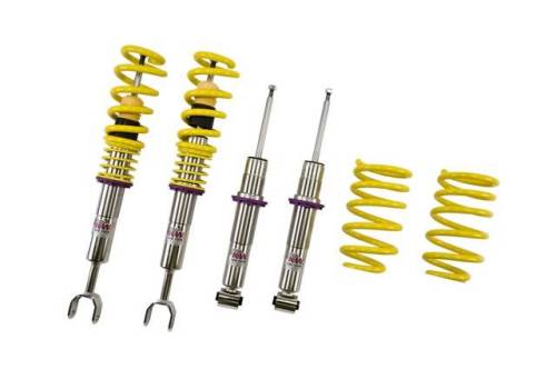 KW Suspension - 10210026 | KW V1 Coilover Kit (Audi A6, S6 (C5, C5S) Sedan + Avant; Quattro; all engines)