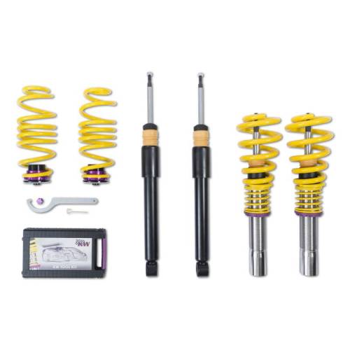 KW Suspension - 10210078 | KW V1 Coilover Kit (Audi A7 (4G) + A4/S4 Avant Quattro (B8))