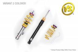 KW Suspension - 15281034 | KW V2 Coilover Kit Bundle (VW Golf VI (2+4-Door, all gas engines incl. GTI), with DCC)