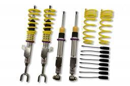 KW Suspension - 15220090 | KW V2 Coilover Kit Bundle (2011+ BMW 5series F10 (5L), EDC bundleSedan 2WD; except 550i; except Adaptive Drive (bundle incl. EDC delete unit))