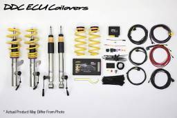 KW Suspension - 39080016 | KW DDC ECU Coilover Kit (Golf VI (2+4-Door, all engines incl. GTI and TDI), without DCC)