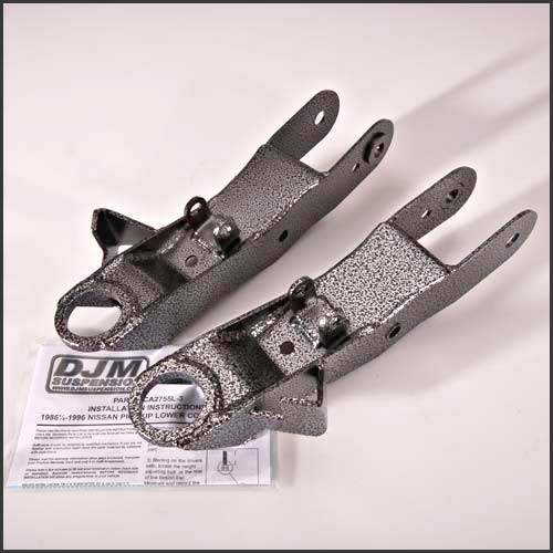 DJM Suspension - CA2755L-3 | DJM Suspension 3 Inch Lower Control Arms (1986-1997 Hardbody 2WD)