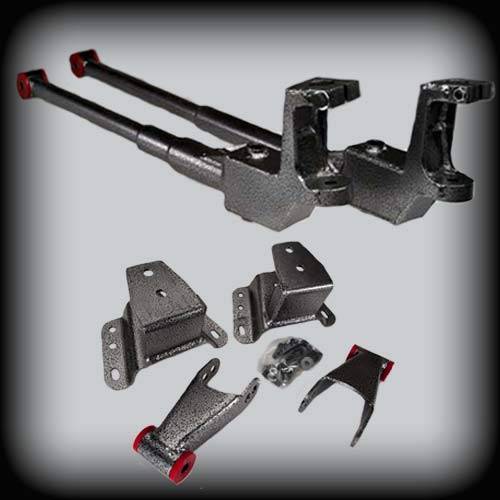 DJM Suspension - DJM3005-34 | DJM Suspension 3 Inch Front / 4 Inch Rear Lowering Kit (1987-1998 F250, F350 Pickup 2WD)