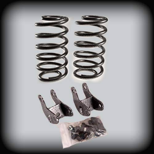 DJM Suspension - DJM2000-02 | DJM Suspension 0 Inch Front / 2 Inch Rear Lowering Kit (2000-2006 Suburban, Tahoe, Yukon 2WD/4WD)