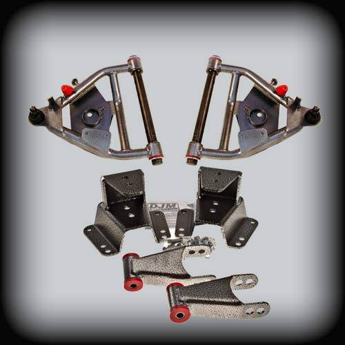 DJM Suspension - DJM2456-34 | DJM Suspension 3 Inch Front / 4 Inch Rear Lowering Kit (1973-1987 C10 Pickup 2WD)