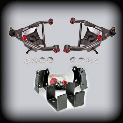 DJM Suspension - DJM2456-35 | DJM Suspension 3 Inch Front / 5 Inch Rear Lowering Kit (1973-1987 C10 Pickup 2WD)