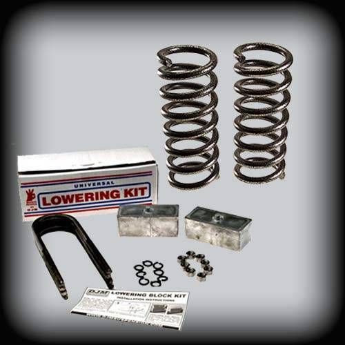 DJM Suspension - DJM2321-22 | DJM Suspension 2 Inch Front / 2 Inch Rear Lowering Kit (1982-2004 S10, S15 Pickup 2WD | 1982-1997 Blazer S10, Jimmy S15 2WD)