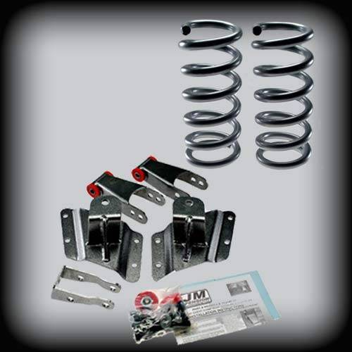 DJM Suspension - DJM2399-24 | DJM Suspension 2 Inch Front / 4 Inch Rear Lowering Kit (1999-2002 Durango 2WD)
