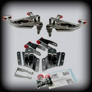 DJM Suspension - DJM2598-24C | Complete 2/4 Lowering Kit (Long Bed Only, Verify Factory Hanger)