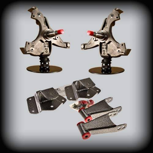 DJM Suspension - DJM2029-23-1 | DJM Suspension 2 Inch Front / 3 Inch RearLowering Kit (1992-1999 Suburban 2WD | 1995-1999 Tahoe 4 Door 2WD)