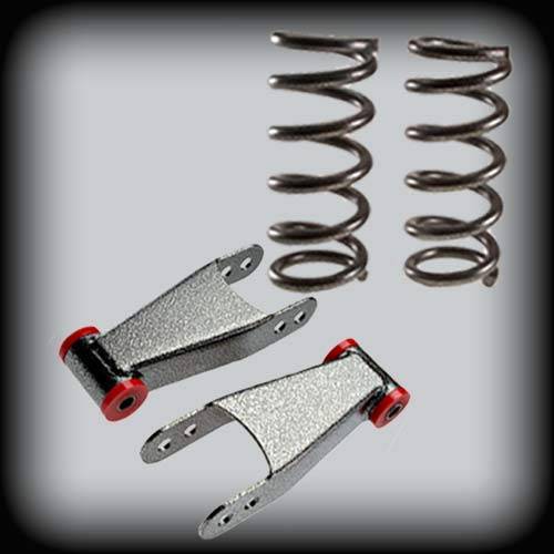 DJM Suspension - DJM2351-22 | DJM Suspension 2 Inch Front / 2 Inch Rear Lowering Kit (1988-1998 C1500 Pickup 2WD)