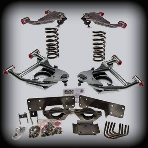 DJM Suspension - DJM3097-46 | DJM Suspension 4 Inch Front / 6 Inch Rear Lowering Kit (1997-2003 F150 Pickup 2WD)
