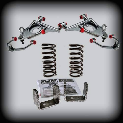 DJM Suspension - DJM3098-45 | DJM Suspension 4 Inch Front / 5 Inch Rear Lowering Kit (1998-2010 Ranger 2WD)