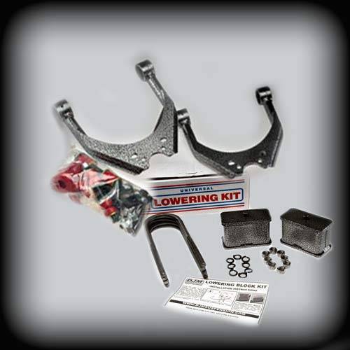 DJM Suspension - DJM2896-34 | DJM Suspension 3 Inch Front / 4 Inch Rear Lowering Kit (1995-2004 Tacoma 2WD)