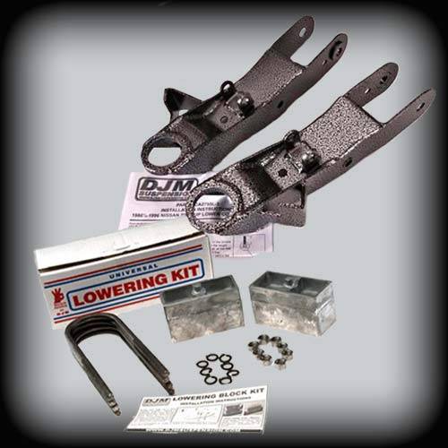 DJM Suspension - DJM2755-33 | DJM Suspension 3 Inch Front / 3 Inch Rear Lowering Kit (1986-1997 Hardbody Pickup 2WD)