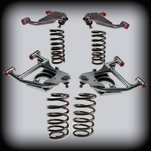 DJM Suspension - DJM3197-44 | DJM Suspension 4 Inch Front / 4 Inch Rear Lowering Kit (1997-2002 Expedition 2WD)