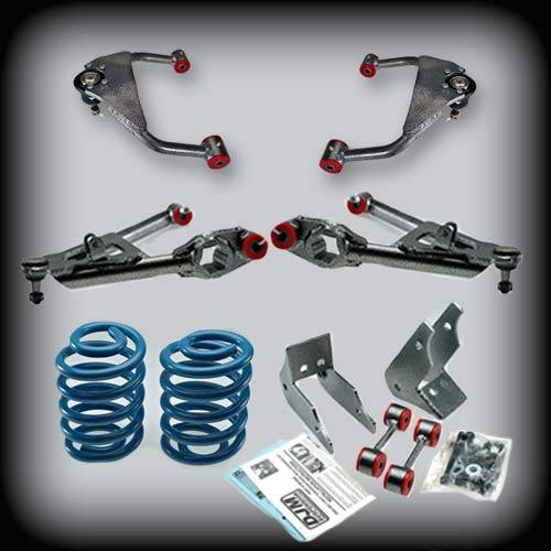 DJM Suspension - DJM2000-35+ | DJM Suspension 3 Inch Front / 5 Inch Rear Lowering Kit (2000-2006 Suburban, Tahoe, Yukon 2WD/4WD)