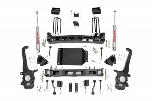 Rough Country - 874.20 | 4 Inch Nissan Suspension Lift Kit w/ Premium N3 Shocks