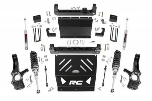 Rough Country - 22131 | 4 Inch GM Suspension Lift Kit w/ Premium N3 Lifted Struts & Shocks (15-22 Canyon/Colorado 2WD/4WD)