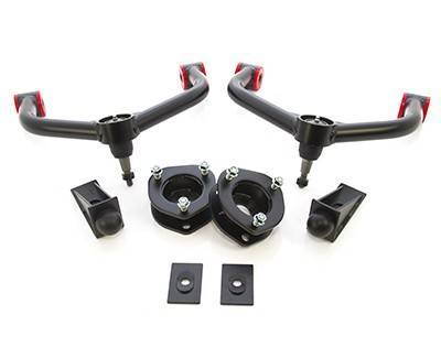 ReadyLIFT Suspensions - 66-1026 | ReadyLift 2.5 Inch Front Leveling Kit With Upper Control Arms (2006-2024 Ram 1500 4wd)