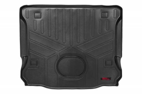 Rough Country - M-6155 | Rough Country Rear Cargo Mat Jeep Wrangler JK Unlimited 4WD (2015-2018)