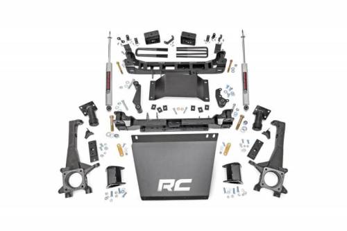 Rough Country - 75720 | Rough Country 4 Inch Lift Kit Toyota Tacoma 2/4WD | 2016-2023 | Strut Spacers, Premium N3