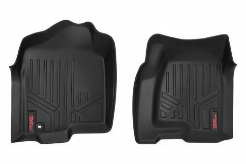 Rough Country - M-2991 | Heavy Duty Floor Mats [Front] - (99-06 Chevy Silverado / GMC Sierra)