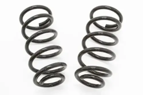 McGaughys Suspension Parts - 34039 | McGaughys 1 Inch Drop Coils 2007-2018 GM 1500 Truck Ext Cab 2WD