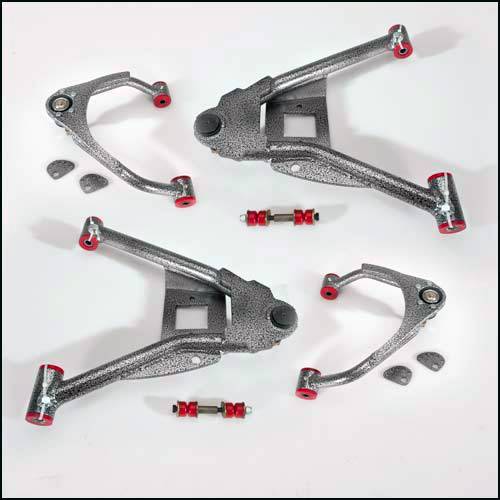 DJM Suspension - CA2515-4 | DJM Suspension 4 Inch Upper and Lower Control Arms (2015-2018 Silverado, Sierra 1500 2WD | 2015-2018 Suburban, Tahoe, Yukon 2WD)