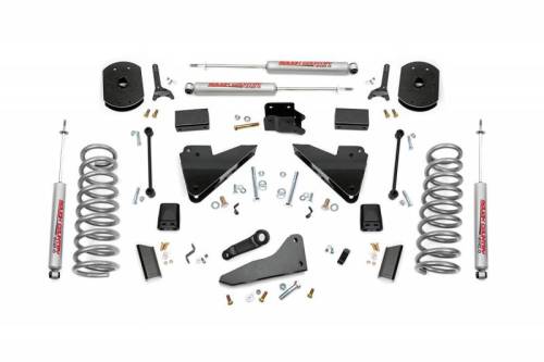 Rough Country - 36420 | 5 Inch Dodge Suspension Lift Kit w/ Coil Springs, Premium N3 Shocks (Gas Engine)